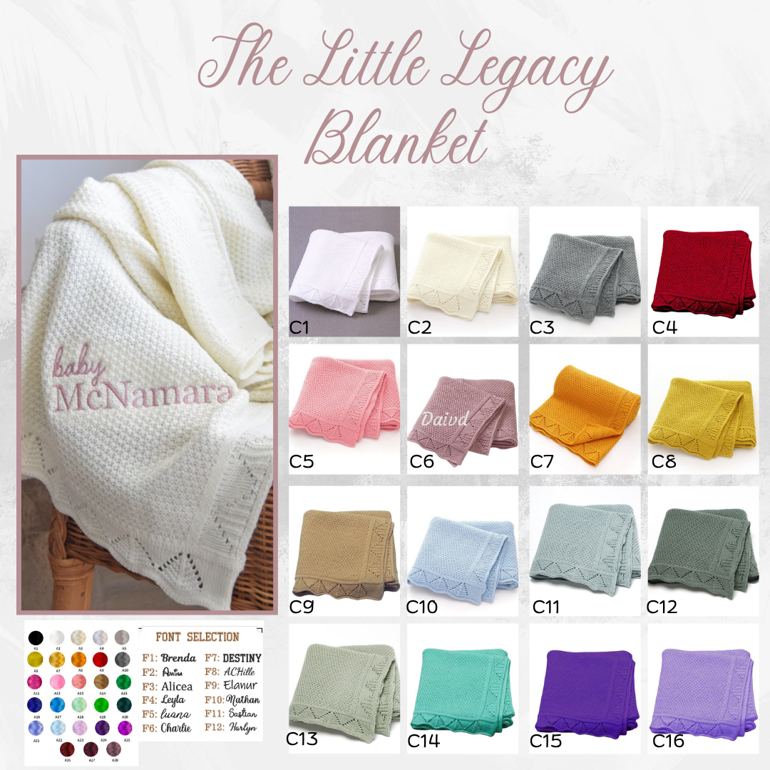 PREORDER: The Little Legacy Blanket 6.15.26