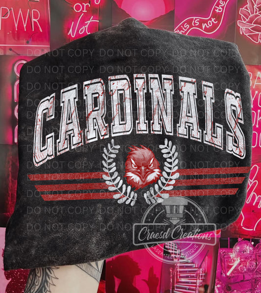 Vintage Cardinals School Spirit- Digital