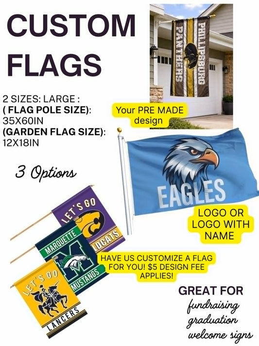 PREORDER: Custom Flags RERUN 6.8.26 osym