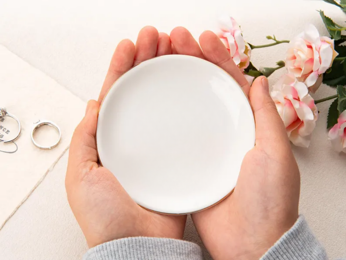 PREORDER: Cherished Moments Photo Trinket Dish (Completely Custom)  7.6.26