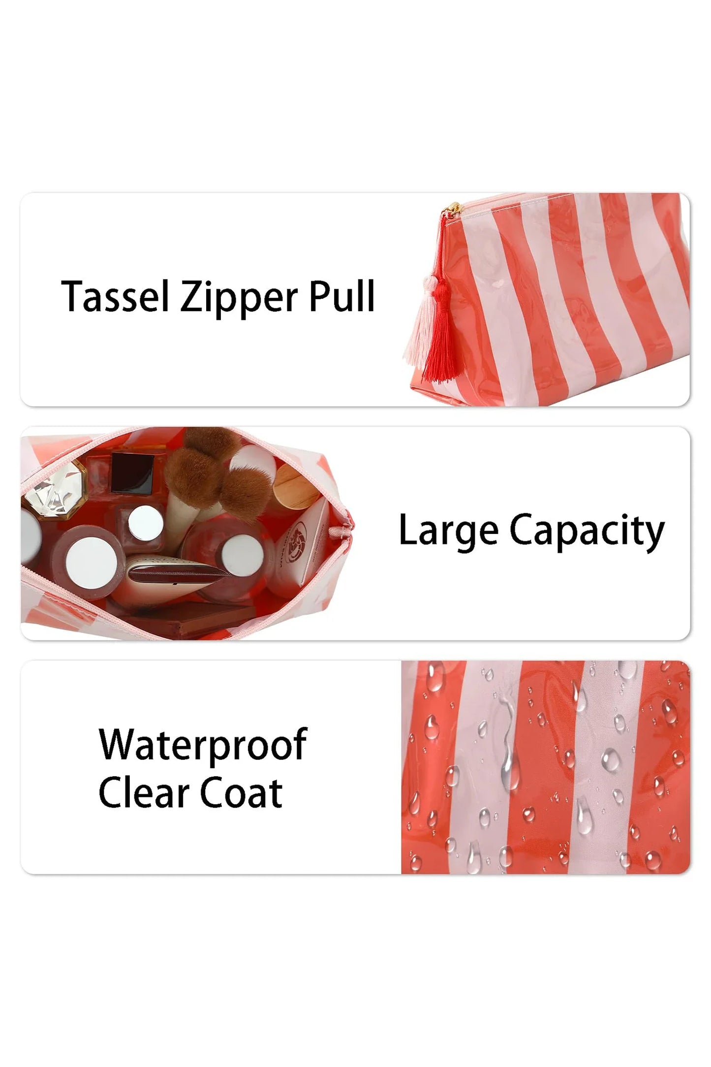 PREORDER: Waterproof Zipper Essentials Bag RERUN 6.8.26