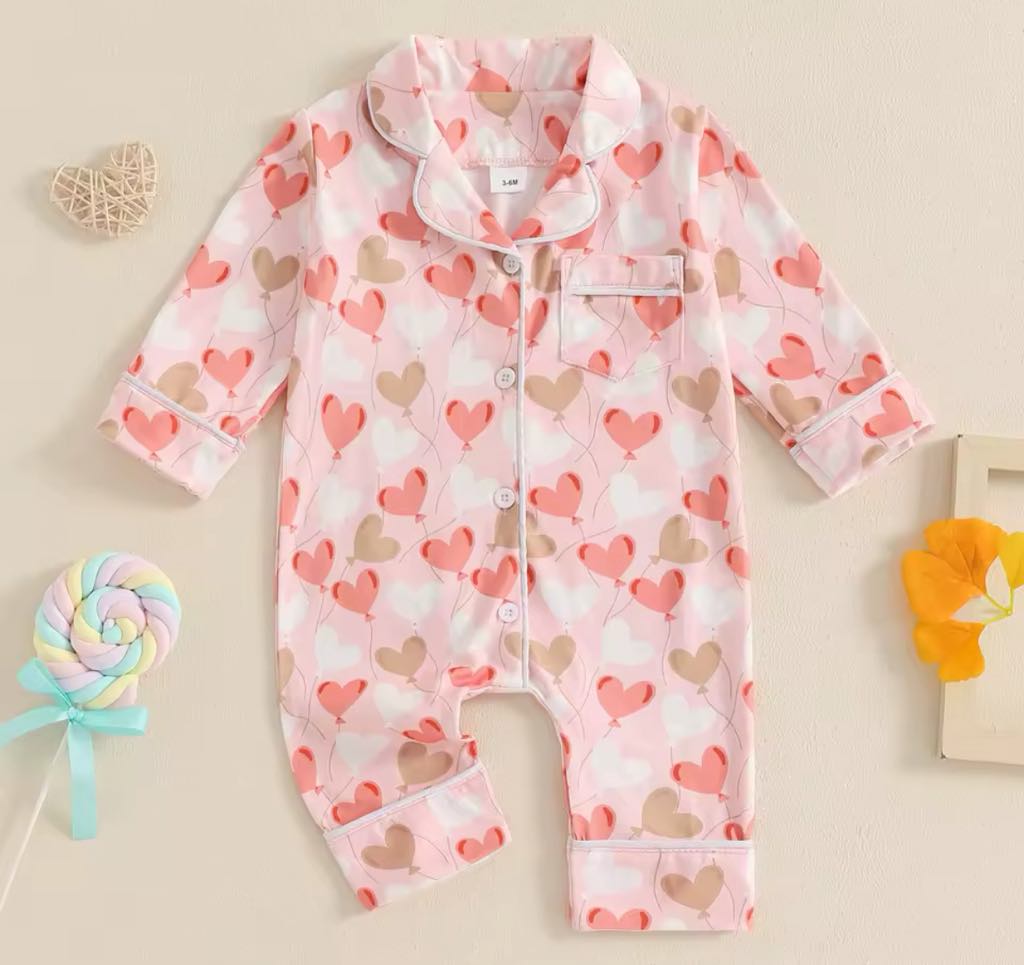 PREORDER: Warm my Heart One-piece Pajama 12.23.24 osym