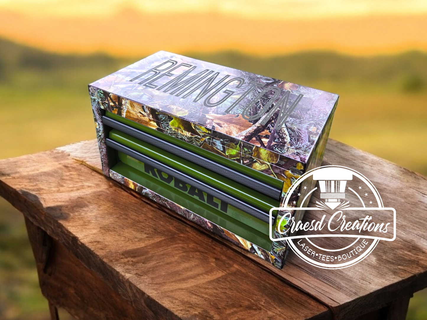 Custom Engraved mini toolbox