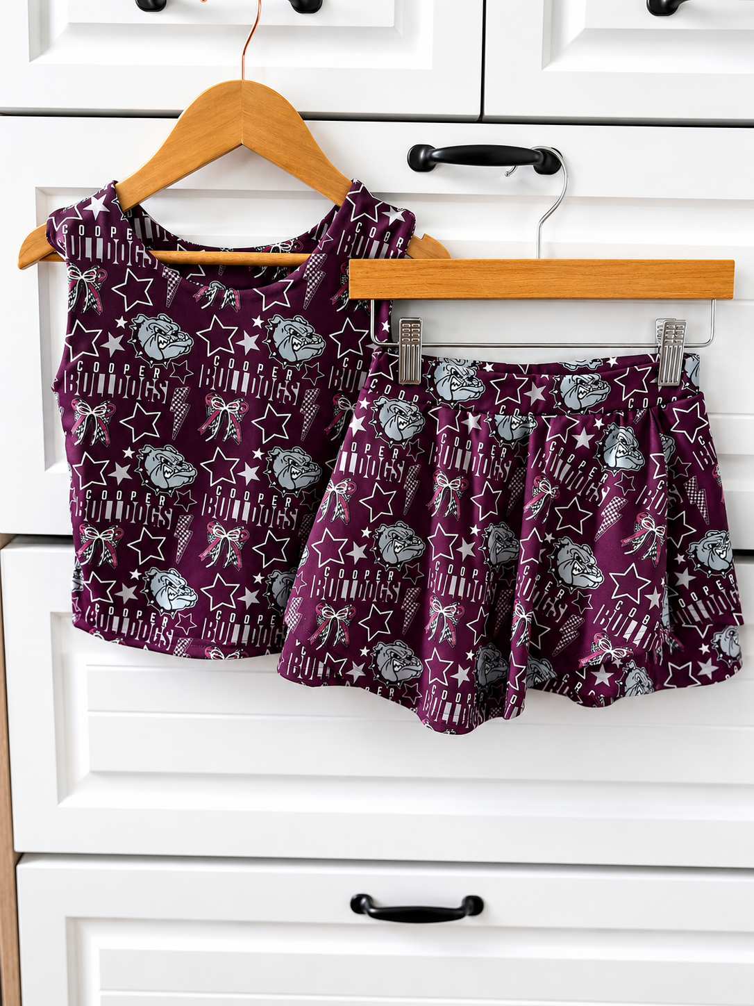 PREORDER: The Elite Custom Skort Set (Solid + Logo)  6.15.26