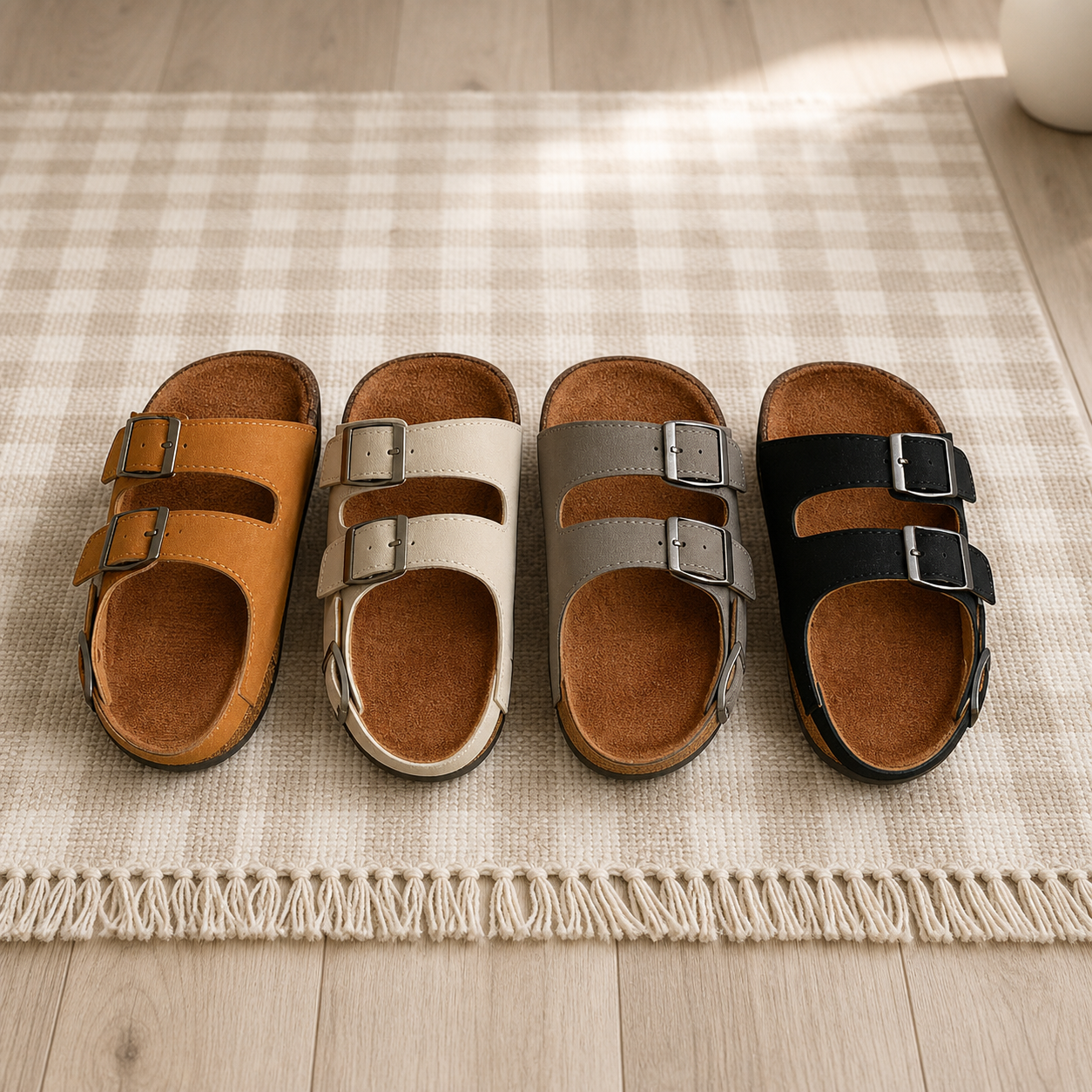 PREORDER: Double Buckle Kids Sandals RERUN 6.29.26 osym