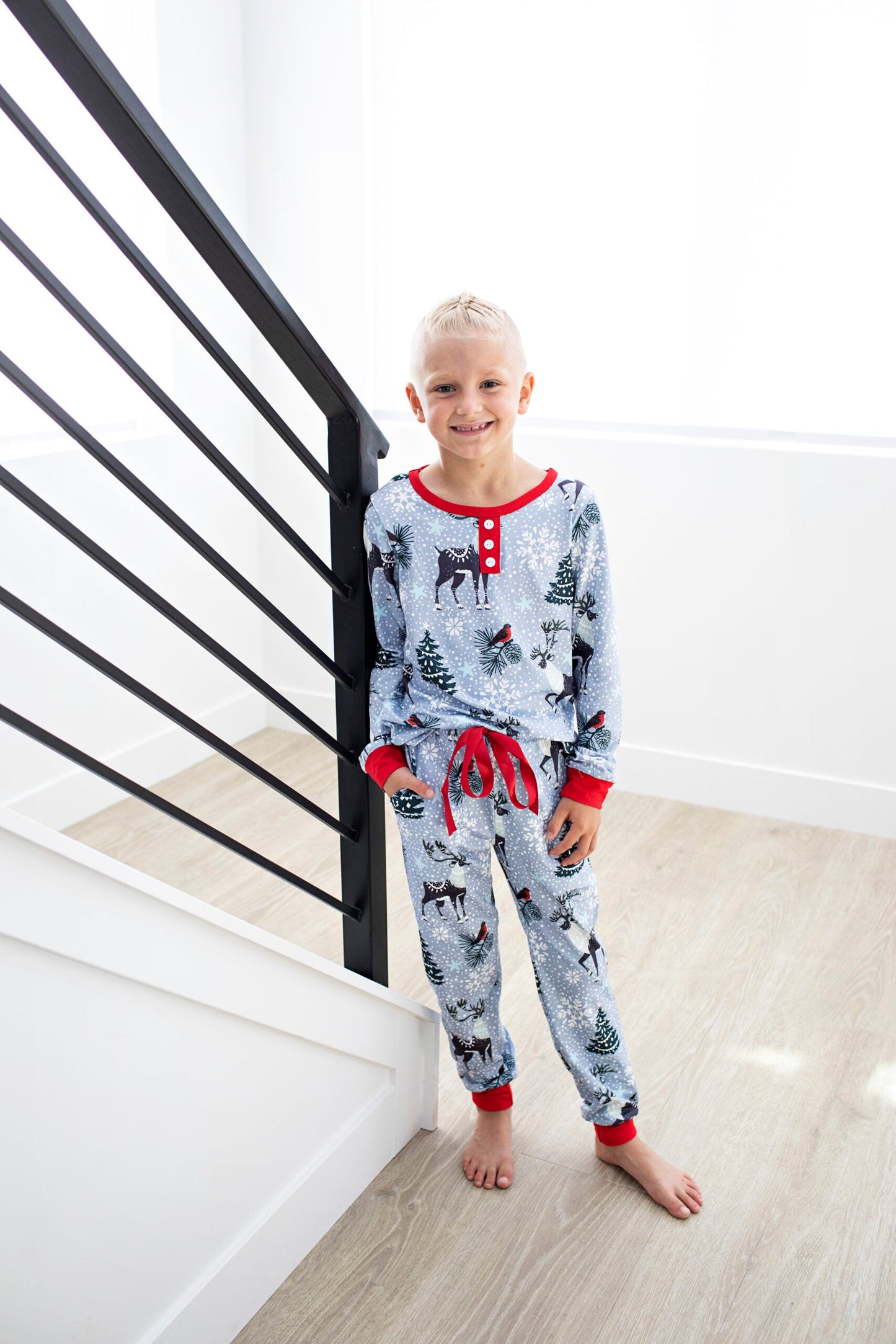 PREORDER: Matching Family Christmas Pajamas in Winter Wonderland